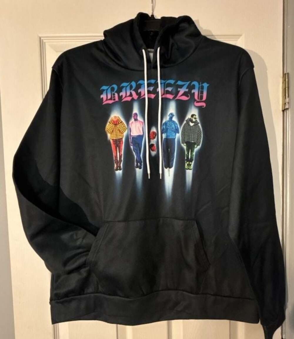 Chris Brown 'Breezy' 11:11 Graphic Pullover Hoodie